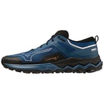 Mizuno Homme Wave Ibuki 4 GTX Course, Bopal Zinnia Noir, 40.5 EU