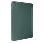 Fodral för iPad Pro 13 2024 Foldable Flip Multi-Position Stand Dark Green Grön