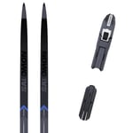 SALOMON Pack ski de fond Salomon Rc10 Eskin Med + Prolink Shift Classic 25 Mixte Noir / Gris Bleu taille 201 2025