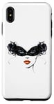 Coque pour iPhone XS Max Masque vénitien, joli visage, femme, Venise, Italie