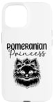 Coque pour iPhone 15 Poméranie Princesse Poméraniens Pom Dog