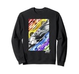 Fast X Rainbow Gradient Race Car Panels Movie Poster Sweatshirt