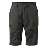 Craghoppers Mens Kiwi Long Hiking Shorts, Bark, 38W EU