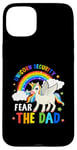 iPhone 15 Plus Halloween Costume Men Unicorn Security Fear The Dad Rainbow Case