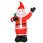  8ft Christmas Inflatable Santa Holiday Deco LED Lights Indoor Outdoor 