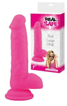 Gode en silicone réaliste phallus vaginal anal faux pénis avec ventouse souple