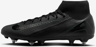 Nike Sg-pro High-top Football Boot Mercurial Superfly 10 Academy Jalkapallokengät BLACK/DEEP JUNGLE/BLACK