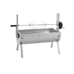 Royal Catering Grill med motor - 15 kg grillspyd 82 cm langt rustfrit stål