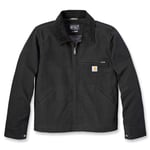 Carhartt Men's Relaxed Fit Duck Detroit Jacket Black, XL