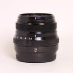 Fujifilm Used XF 35mm f2 R WR Standard Prime Lens Black