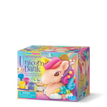 Maalaa oma mini Glitter Unicorn Bank, 4M