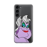 ERT GROUP Coque de téléphone Portable pour Samsung S23 Original et sous Licence Officielle Disney Motif Ursula 001 Parfaitement adapté à la Forme du téléphone Portable, partiel imprimé