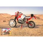 BMW 1000 DAKAR 1985 PARIS-DAKAR VERSION KIT 1:9 Italeri Kit Moto Modellino