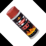 RED HEAT RESISTANT PAINT SPRAY HIGH TEMPERATURE STOVE EXHAUSTS BBQ VHT XHT