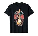 Guitar Music Rock Vintage Classic Retro Hard Rock T-Shirt