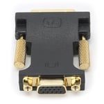 DVI To VGA Adaptor GPU To Display Adaptor Support 1080P 60Hz For Laptop For