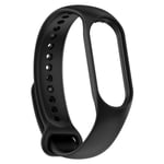 Xiaomi Mi Band 7 / 6 / 5 enkelt klockarmband - Svart Svart