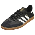 adidas Samba Decon Mens Casual Trainers in Black White - 10 UK