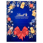 Lindt Festive Selection Christmas Sharing Box Large | Approx 60 Pieces 690 g | Contains Assorted Lindor Chocolate Truffles and Lindt Novelties | Sharing Gift For Him and Her | For Adults and Kids