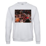Sweat Shirt Homme Michael Jordan Maillot Noir Chicago Bulls Goat Basketball