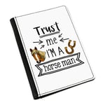 Trust Me I'm A Horse Man Passport Holder Cover Case Funny Best Favourite Animal