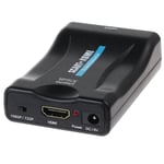 Scart till HDMI-omvandlare - Scart till HDMI-adapter 1080P HD*KI0044