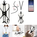 Mobile phone chain for Samsung Galaxy A8 Star Cellphone cord ring