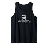 Bus Driver Is An Awesome Job Funny School Bus Driver Tank Top