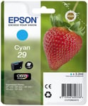 Epson XP-255 XP-257 XP-352 XP-355 XP-452 XP-455 Genuine Cyan Ink Cartridge T29