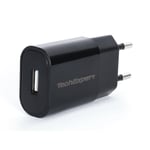 Chargeur secteur vers usb pour liseuses Kindle noir garanti 3 ans