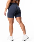 Relode Prime Scrunch Shorts Dusty Blue - L