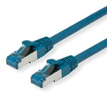 Value Câble réseau RJ45 Cat 6a S/FTP - 0,30 m - Bleu