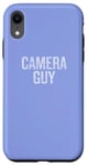 iPhone XR Camera Guy Funny Quote for Photography Lovers Case