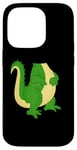 Coque pour iPhone 14 Pro Costume d'alligator pour amoureux des animaux du zoo de crocodile