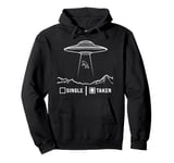 single taken alien UFO valentine's day single man UFO alien Pullover Hoodie