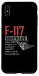 iPhone XS Max American Aircraft Stealth Bomber F117 Nighthawk Case