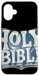 iPhone 16 Plus Holy Bible Costume for Jesus Christ and Book Lovers Case