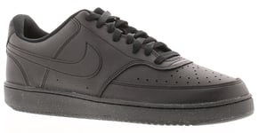 Nike Mens Trainers Court Vision Low Nex Lace Up black UK Size