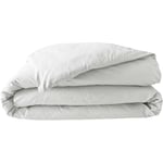 1001kdo - Housse de couette 240 x 260 cm Percale de coton blanc