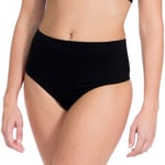 Magic Trosor Comfort Thong Svart nylon Small Dam