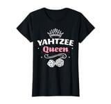 Yahtzee Queen Game Night Dice Game T-Shirt