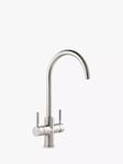 Pronteau by Abode Propure Swan 4-In-1 Instant Steaming Hot & Filtered Water 2 Lever Kitchen Tap