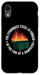 iPhone XR The Strongest Steel Is Forged In The Fire Of A Dumpster Case