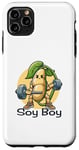 Coque pour iPhone 11 Pro Max Faites le plein d'énergie grâce à la protéine de soja Funny Soy Boy Design