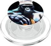 Cyberpunk Esthétique Gorilla Rétro Vintage Graphique # PopSockets PopGrip pour MagSafe