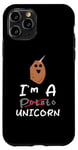 Coque pour iPhone 11 Pro Funny Potato I'm A Potato Unicorn Funny Patate Unicorn Memes