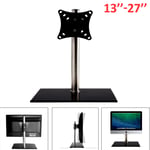 New Single Computer Monitor Arm Mount Desk Stand 13-27” Screen LED TV Bracket UK