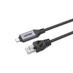 UNITEK 2m USB-C to RJ45 High-Speed1Gbps Ethernet Cable. Connect your PC Direct to Router, Modem, or Network Switch. Plug &amp; Play, Supports Thunderbolt 3/4. Supports 1000/100/10 Mbps.