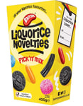 Barratt Liquorice Novelties - Pick 'n' Mix Lakrisblanding i Gaveboks 400 gram