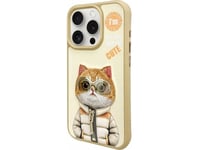 Nimmy Case Iphone 15 Pro Max 6.7" Khaki Cool&Cute 2.0 Cat